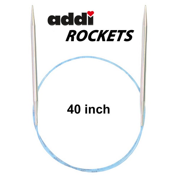 addi Rocket 40" (100cm) Circular Knitting Needles