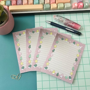 Sugar Cookie Notepad Bundle, 4 Notepads, Gifts for Friends, Gifts for her, coworker gifts