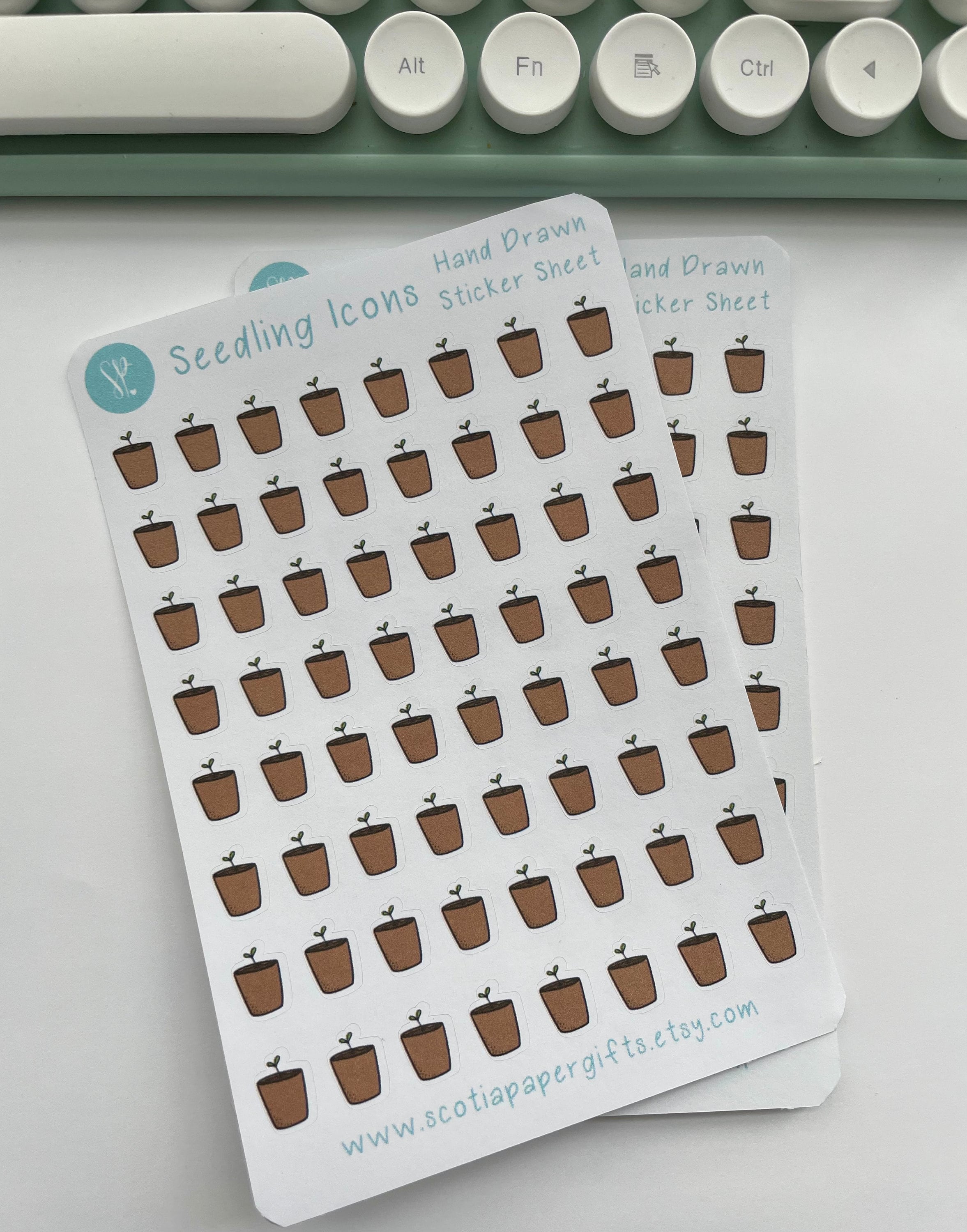 SECONDS Oopsie! Even More ICONS Planner Stickers, 2 for 1 Stickers ...