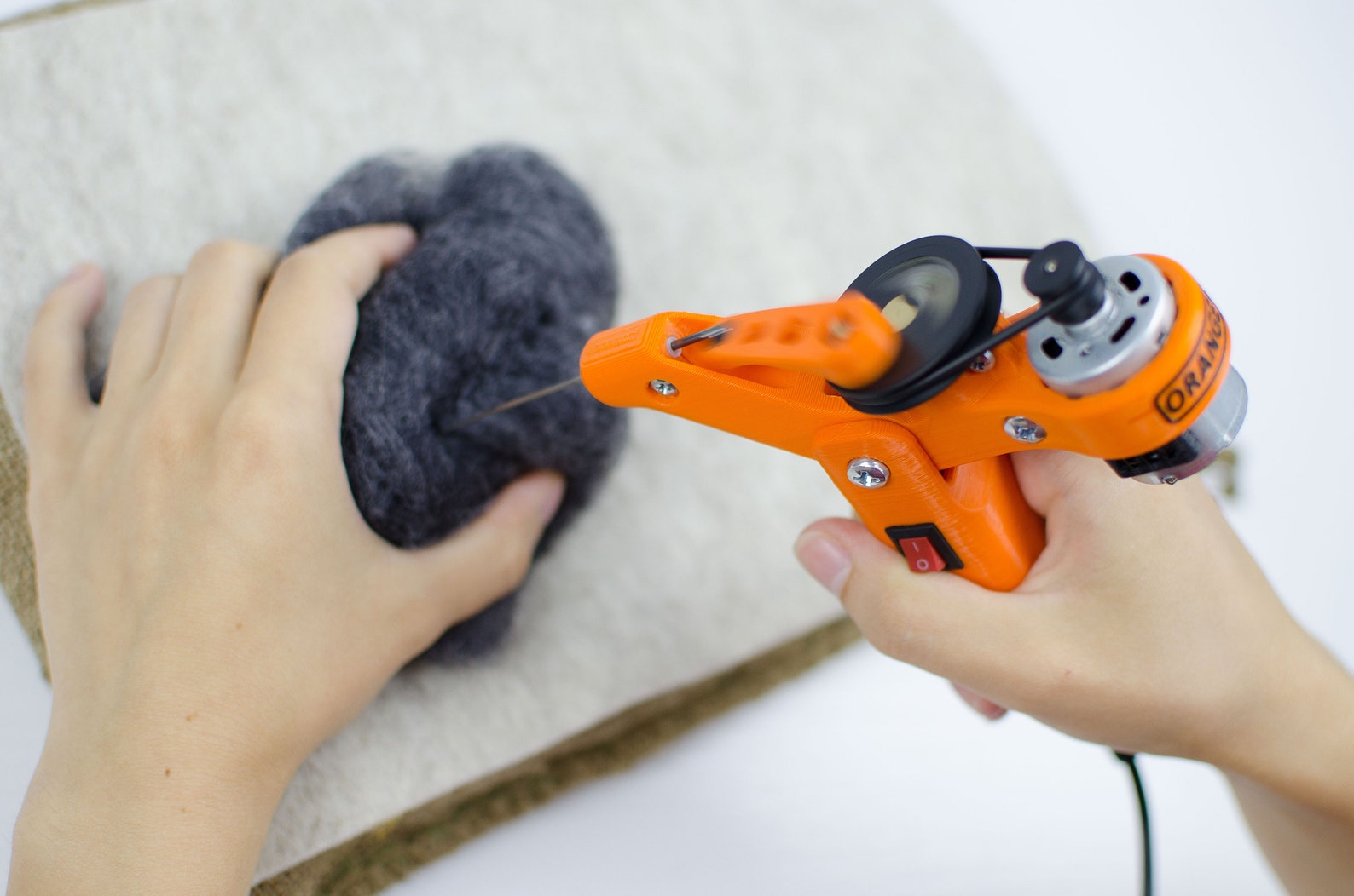 Hand automatic felting machine. 1needlefluent speed Etsy