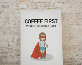 Coffee Art Print, Coffee Artwork, Download Wall Art for Kitchen, Coffee Art Poster, Coffee Art Printable, Wall Art Coffee, Cute Coffee Art
