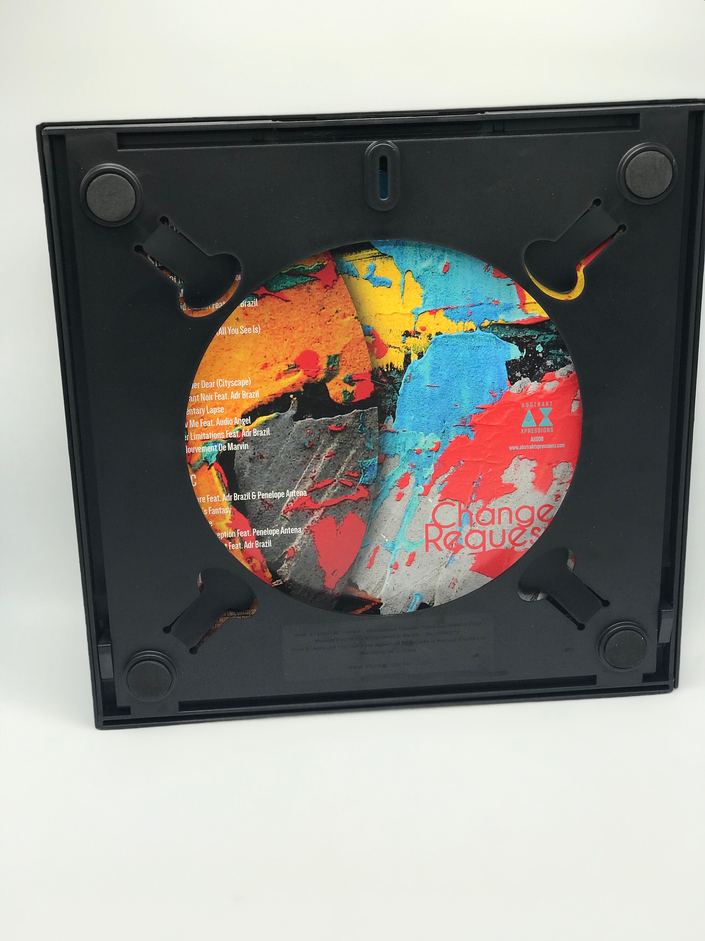 Vinyl Record Album Cover Display Case Wall Mounted Show & Etsy