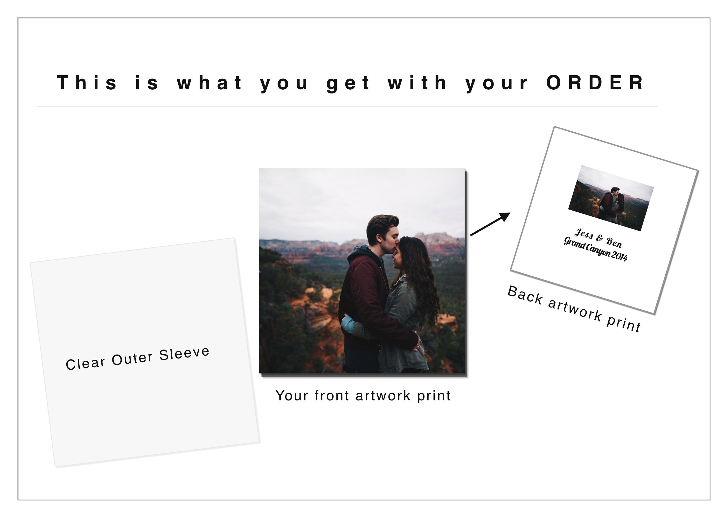Custom Printed Vinyl Record Jacket 