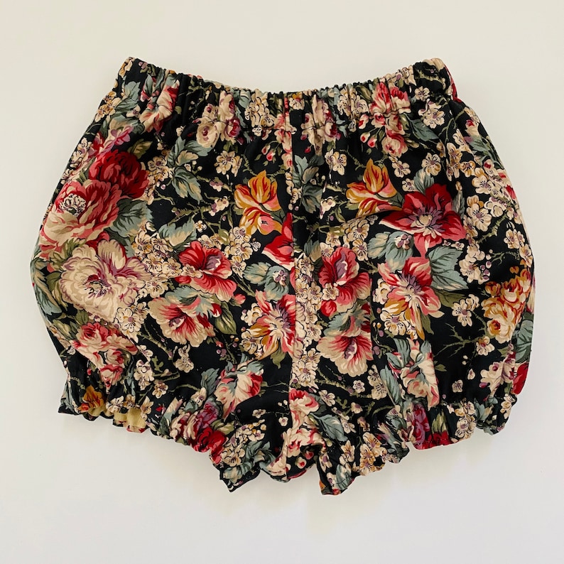 Girls Vintage Floral Bloomers