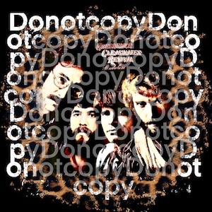 creedence coolwater png for sublimation , instant download for sublimation , sublimation design , rock band sublimation design , 80s rock