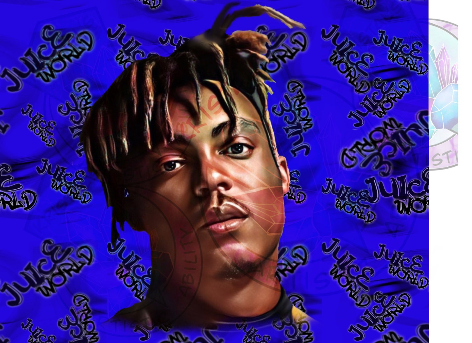 Juice Wrld Chicago Art Print — Vicky Draw This