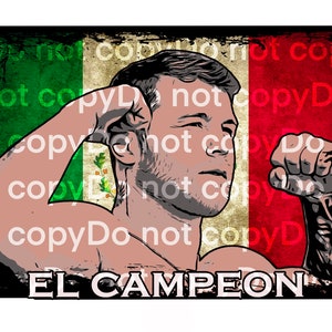 Canelo alverez png for sublimation