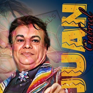 Juan Gabriel tumbler design for sublimation