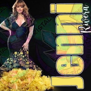 jenni rivera png tumbler wrap design for sublimation