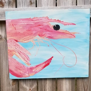 Shrimp Wall Hanging