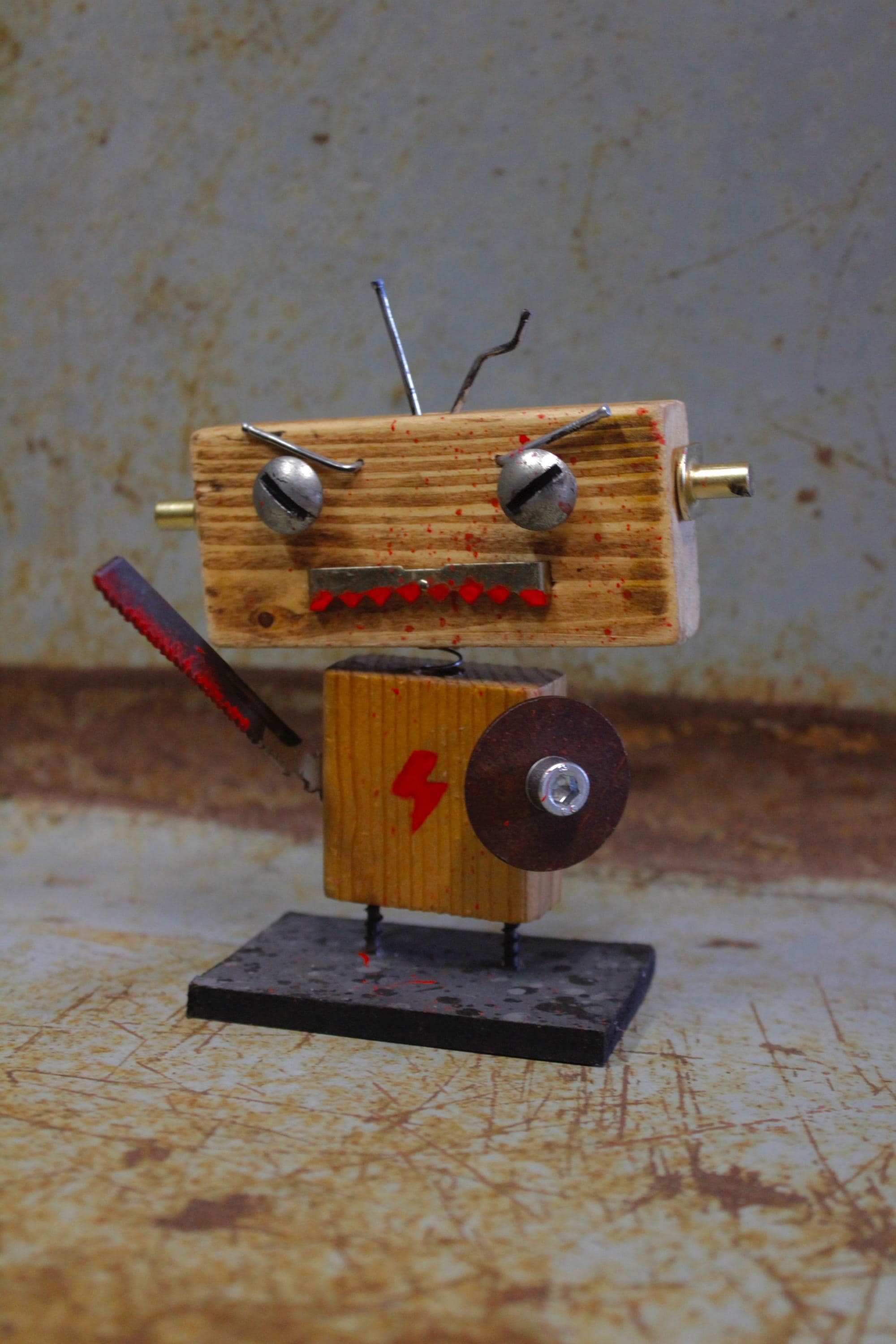 Scrap Bots Evil Eddie - Etsy