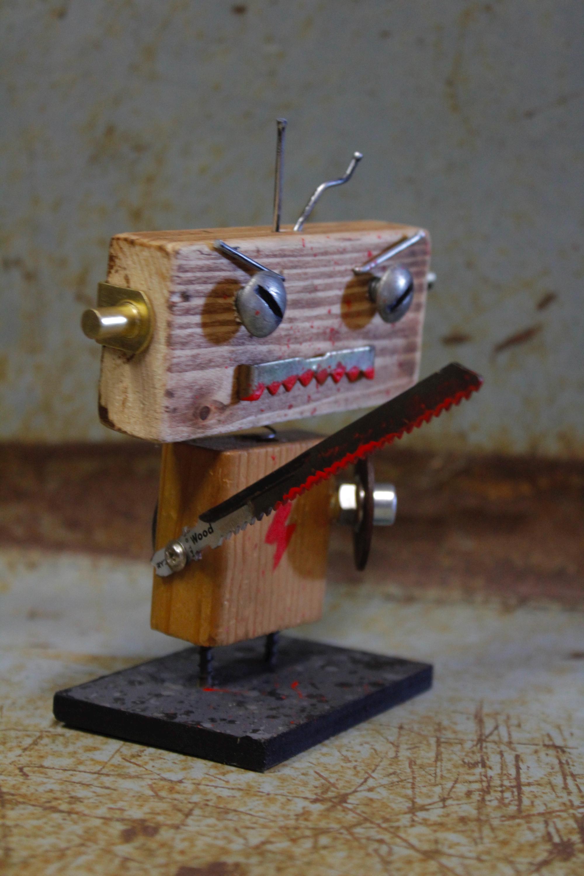 Scrap Bots Evil Eddie - Etsy