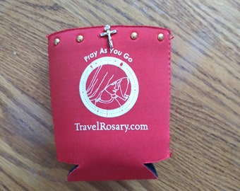 J - TravelRosary Kan Koozie