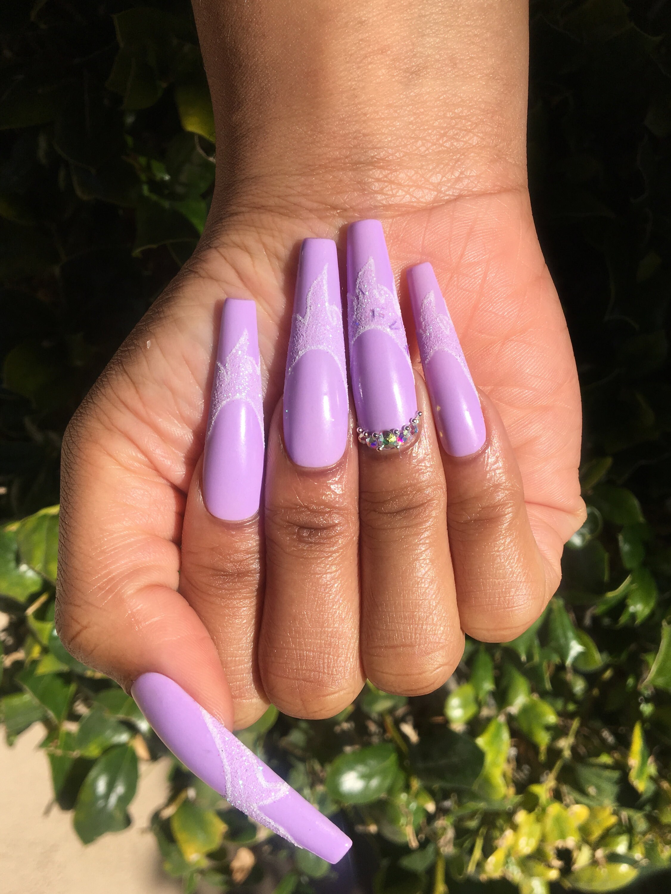 Purple Haze Press On Nails Fake Nails False Nails | Etsy