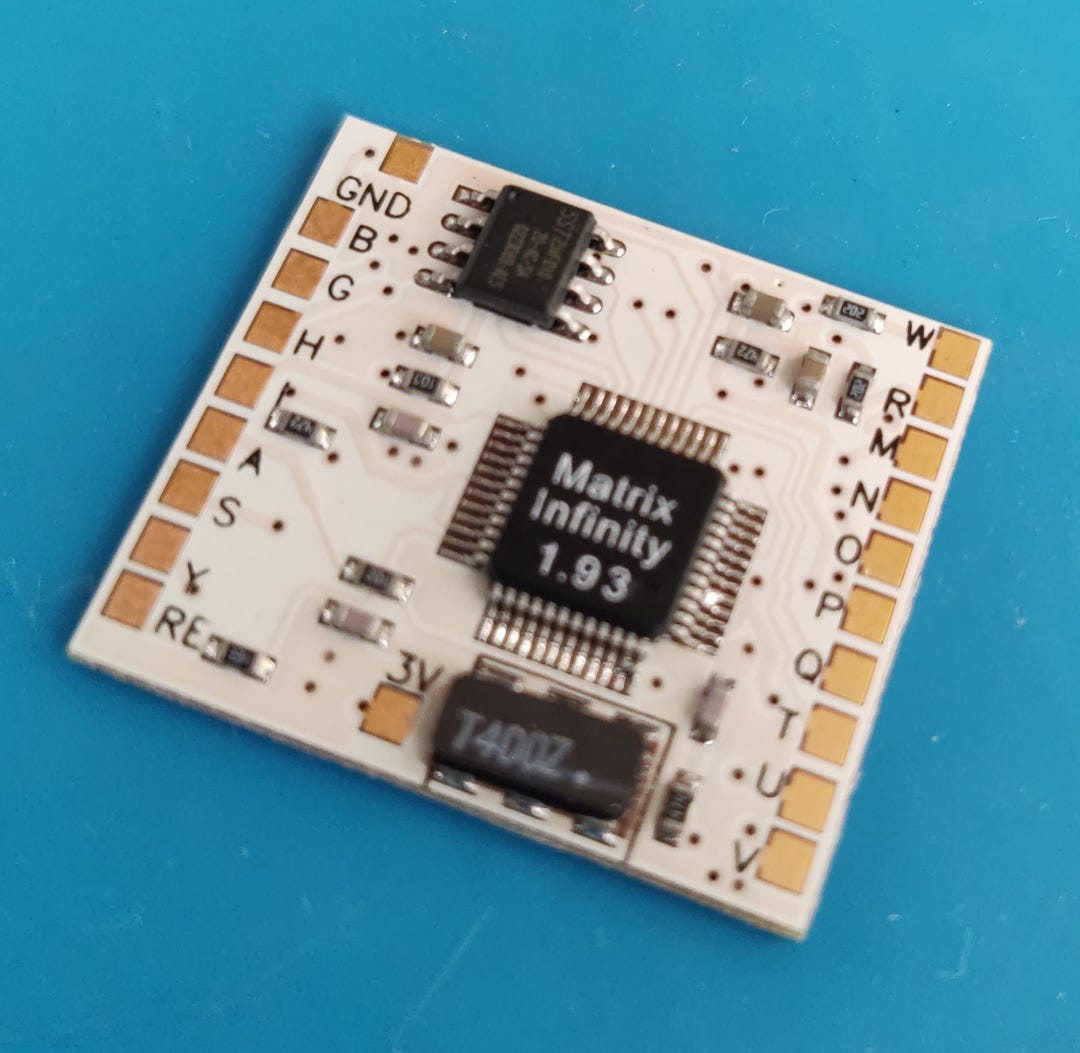 PS2 Playstation 2 - Matrix Infinity V1.93 Modchip - T400Z Oscillator ...