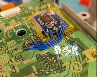 GameCube NGC Modchip XenoGC - Install Service