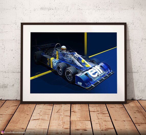 サイン本含む Tyrrell P34 1976・1977 2冊セット Tyrrell P34 1976 Scheckter - 'project 34' Limited Edition Print