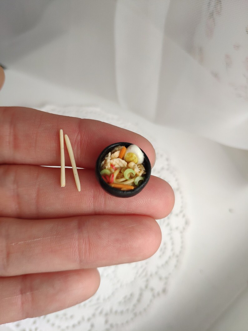 Miniature Ramen Noodle for Dollhouse in 112 Scale Dollhouse Etsy