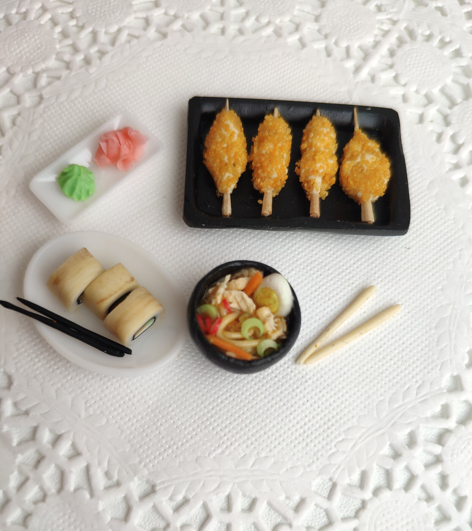 Miniature Ramen Noodle for Dollhouse in 112 Scale Dollhouse Etsy