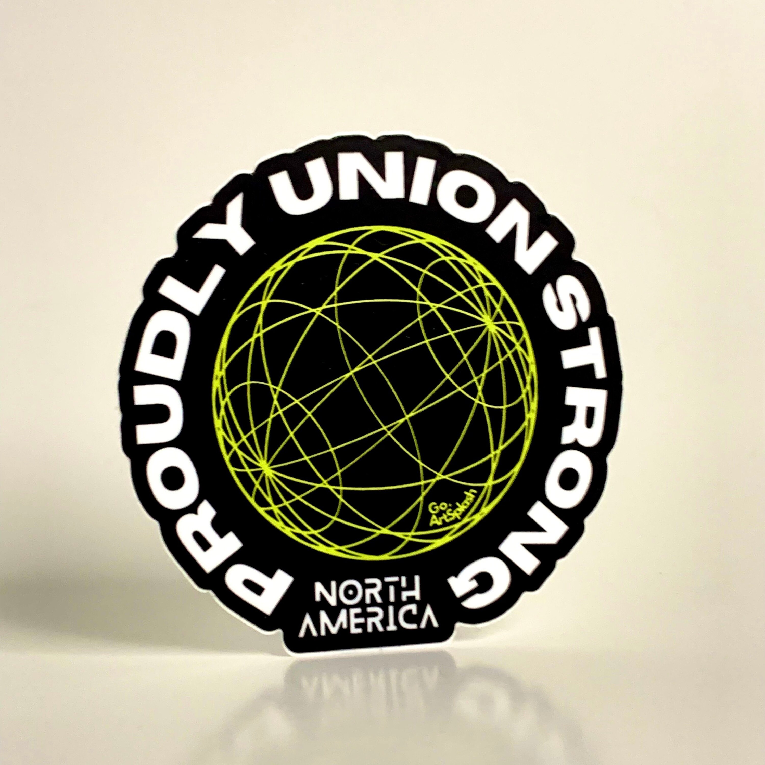 Union Sticker Union Stickers Hard Hat Sticker Hardhat Sticker Union