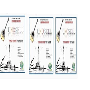 3 X String Set For Greek String Instrument Bouzouki