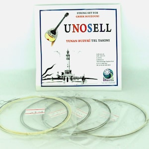 String Set For Greek String Instrument Bouzouki