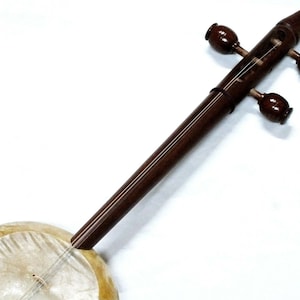 Kurdish String Instrument Quality Mulberry Carved Rebab Rubab W/ A Bow ...