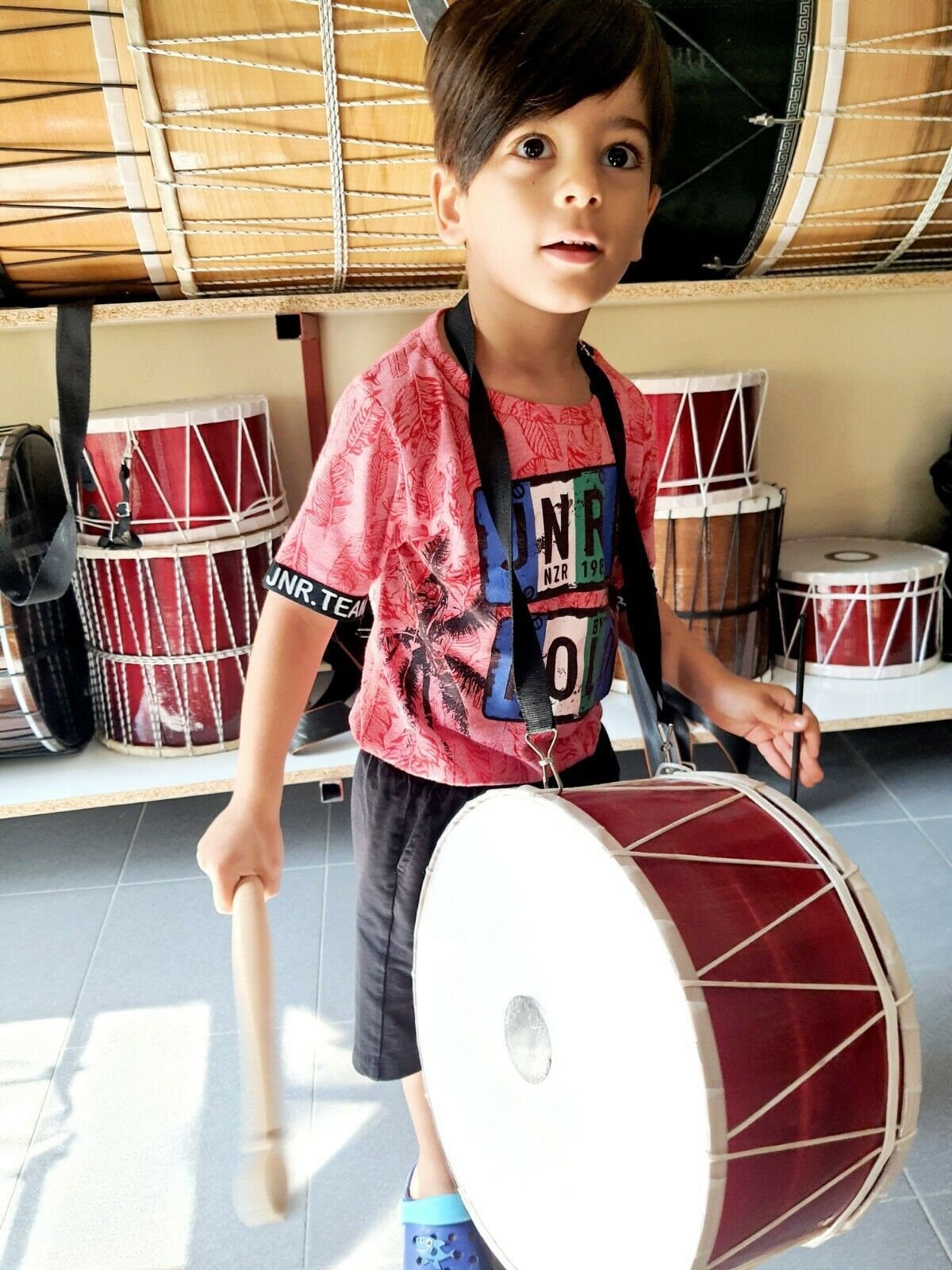 Kid Size  Drum  Davul With Stick