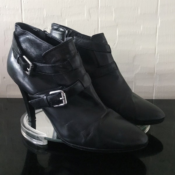 Ralph Lauren Lorelei black ankle boot in size 9.5 B