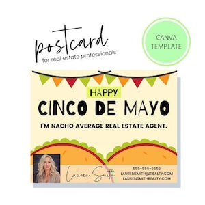 Cartão postal Cinco De Mayo: conteúdo de MARKETING IMOBILIÁRIO para corretores de imóveis, corretores de títulos, profissionais imobiliários, etc.