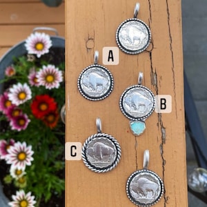 Buffalo Nickel Pendant Necklace
