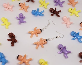 Baby Drop Earrings l Baby Shower l Newborn Baby Gift l New Mom Gift l Gifts for Her l Halloween Jewelry l Unique Earrings l Easter