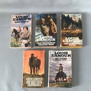 Louis L'amour/sackett Novels/westerns/set of 3/bantam -  Norway