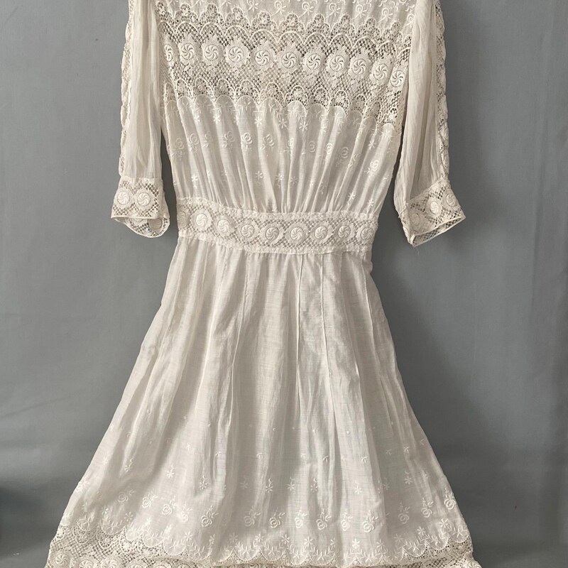 Vintage Lace Sleeve Dress main image 0