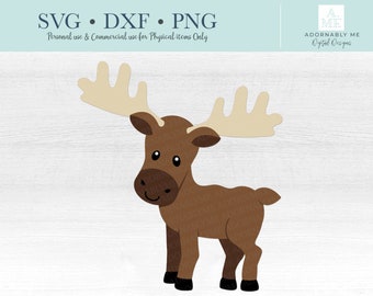 Download Baby Moose Svg Etsy