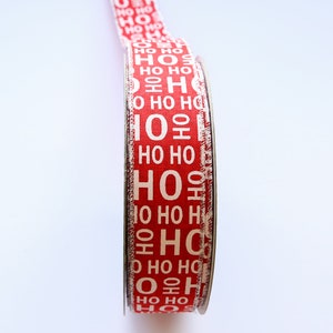 Drahtband 38mm breit, rot-weiß gestreift, Band zum Basteln, Geschenkband, Verpackungsband, Band Meterware,