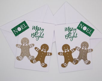 DIY Christmas Card Making Kit - Make 2 Cards - Card Making, Christmas Cards, Greeting Cards,