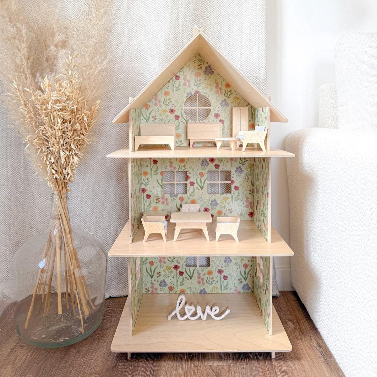 Calico Critters Diy Dollhouse Ikea Sylvanian Families Miniature House