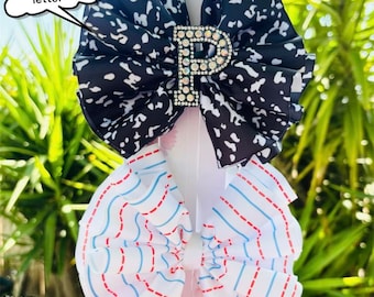 B2S_Backtoshool_Options _Personalized initial_Notebook_Paper_Bow_MoñoHolan