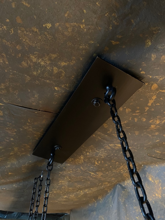 Deluxe Mounting Plate Light Fixture Mounting Etsy