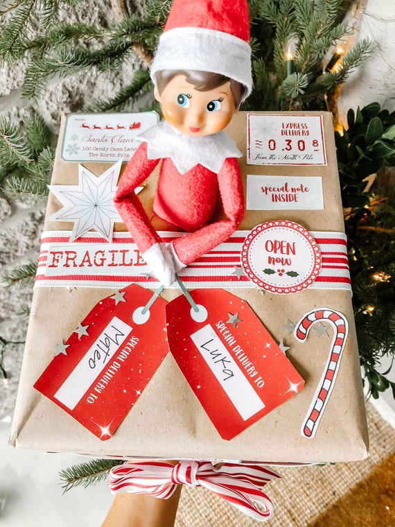 ELF on the shelf package Etsy