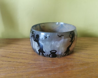 Hand made bangle bracelet