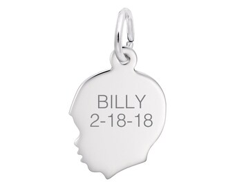 Engravable Belgium Rembrandt Charms Engravable Belgium Rembrandt Charms