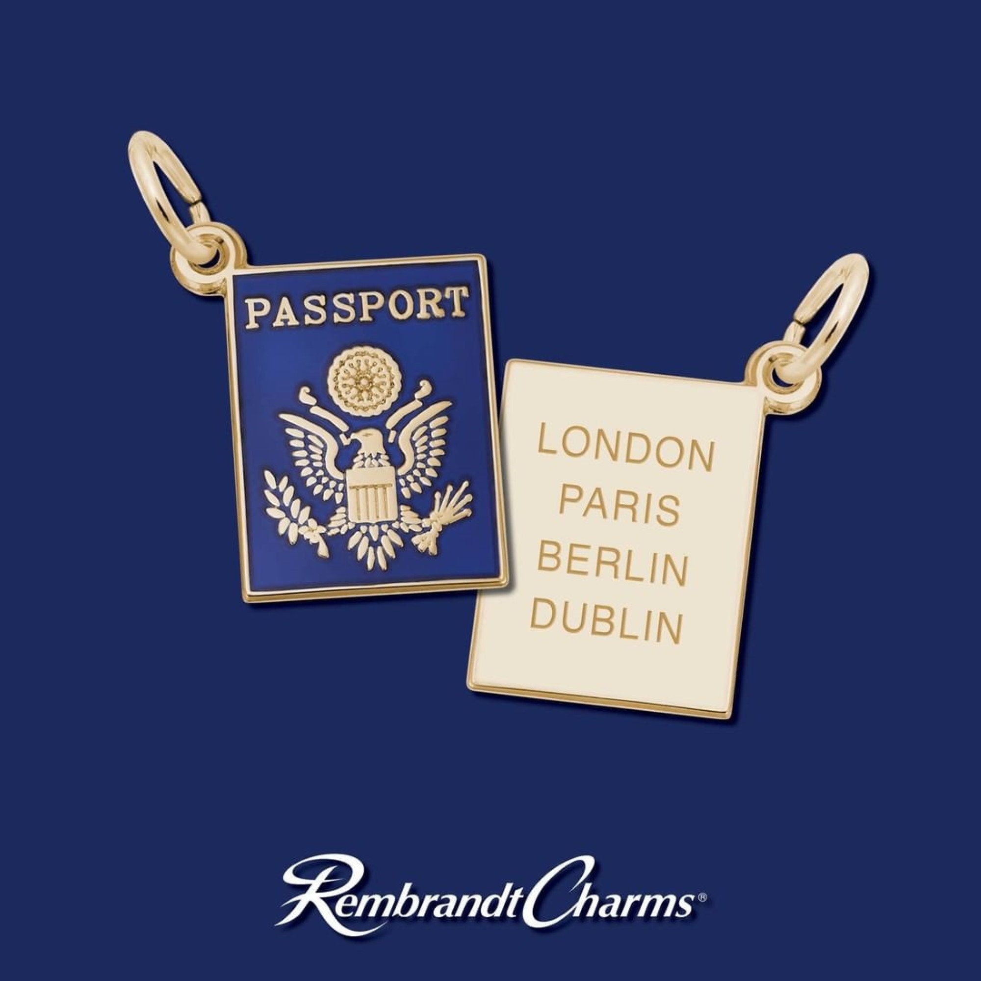 Silver or Gold Passport Rembrandt Passport - Etsy