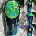 Rick and Morty Nebula Galaxy GLITTERED Tumbler Cup wine/regular curve/skinny Travel Tumbler w/lid and straw 