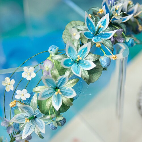 Dive Into the Sky Silent Princess Flower Crown Zelda Etsy