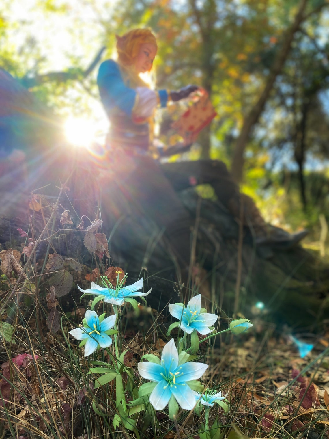 Legend of Zelda Silent Princess Flower Replica BOTW Breath Etsy