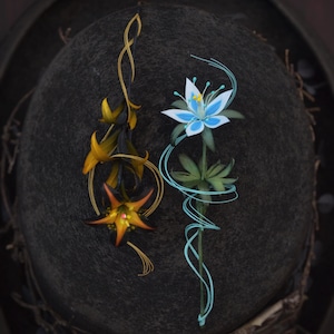 The Queen and the Princess -- Silent Princess and Sundelion Boutonnières