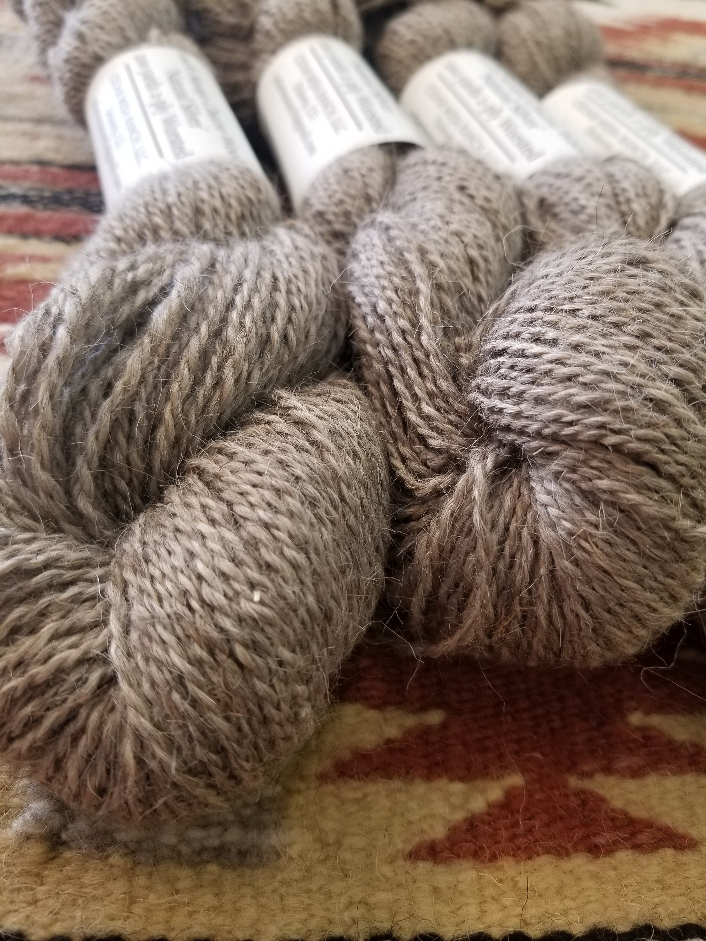 Worsted Navajo Churro Yarn 2ply 200 Yards Etsy