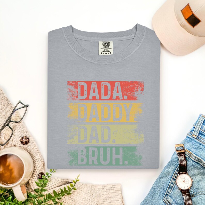 gift for new dad funny evolution shirt